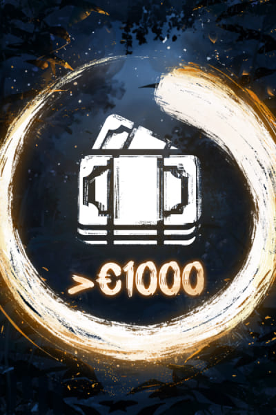 Einzahlungen von mehr als 1.000 € tätigen